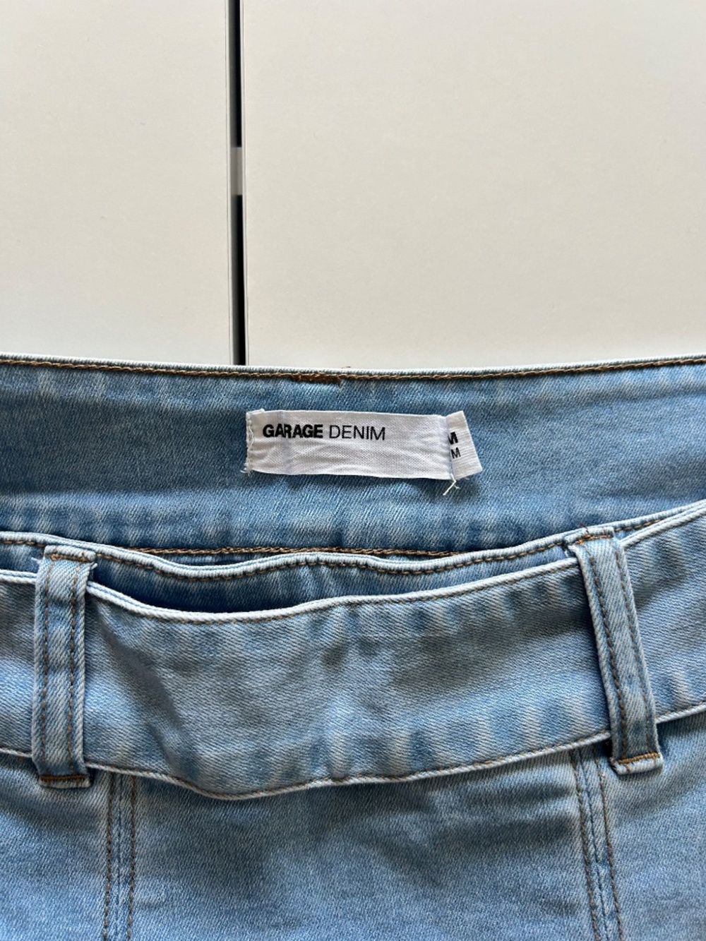 Garage Pleaded Mini skirt - Picture 3 of 3